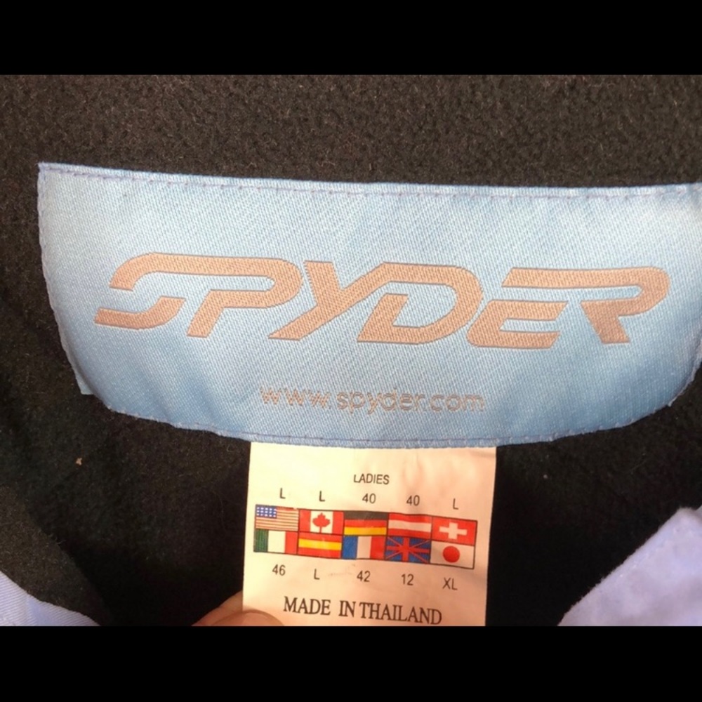 Spyder Dermizax 20,000 mm Insulated Blue Jacket Large - Picture 4 of 8